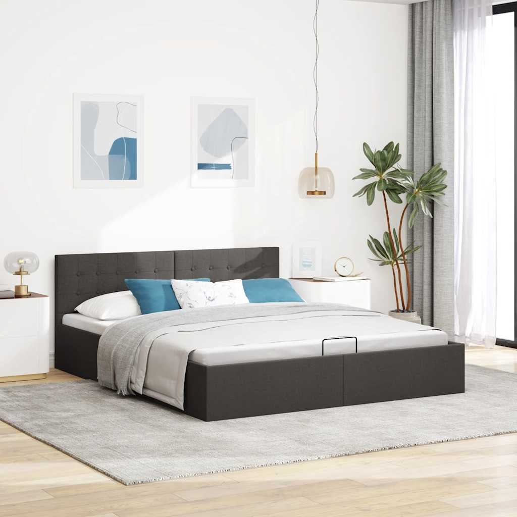 Lit Coffre en Tissu